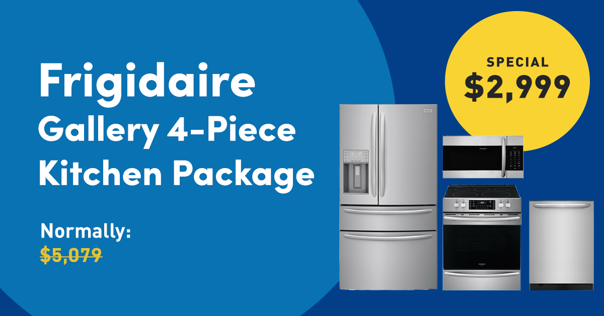 Frigidaire Gallery 4 Piece Kitchen Package Agren