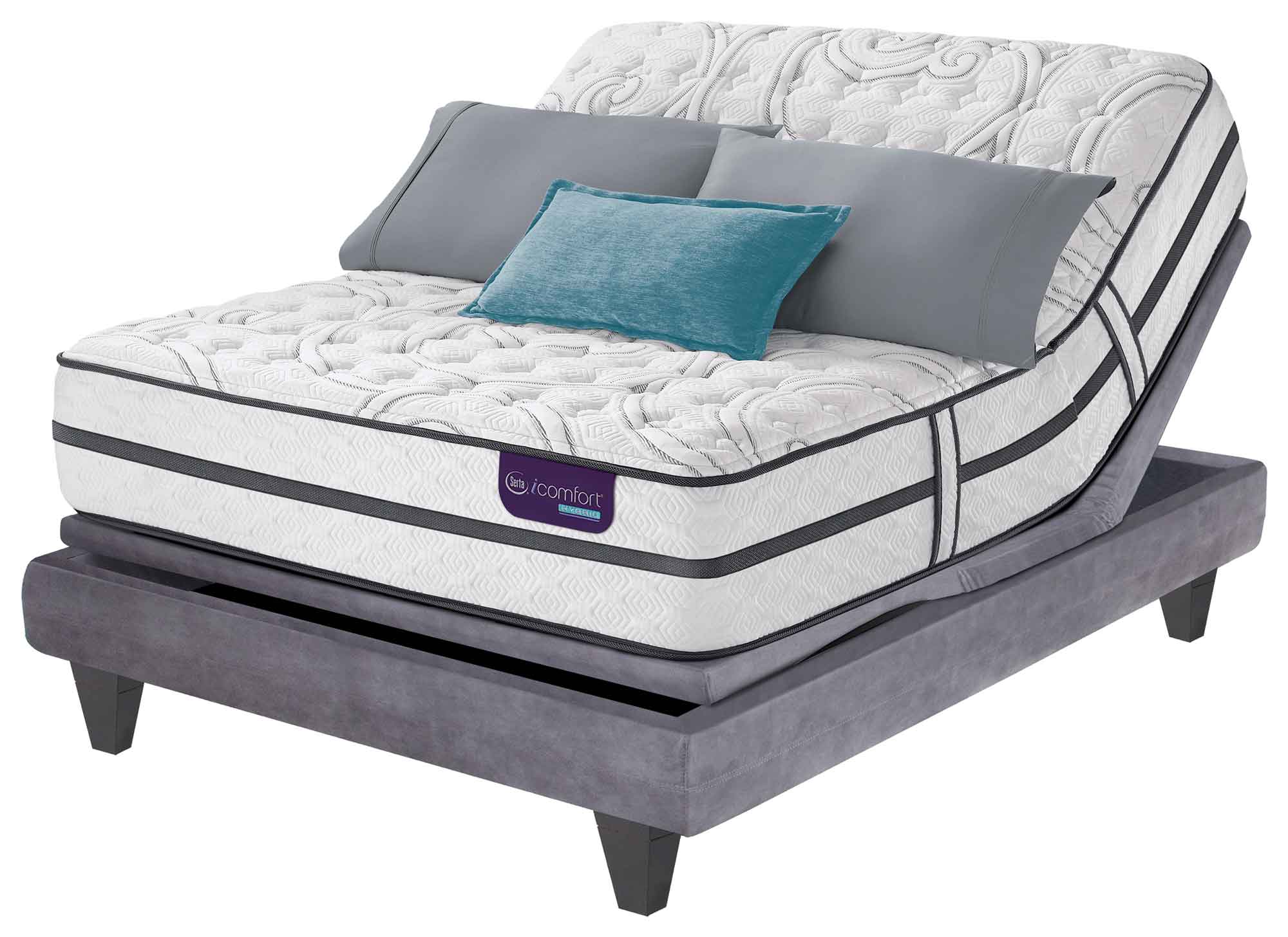 serta icomfort hybrid applause ii queen mattress set