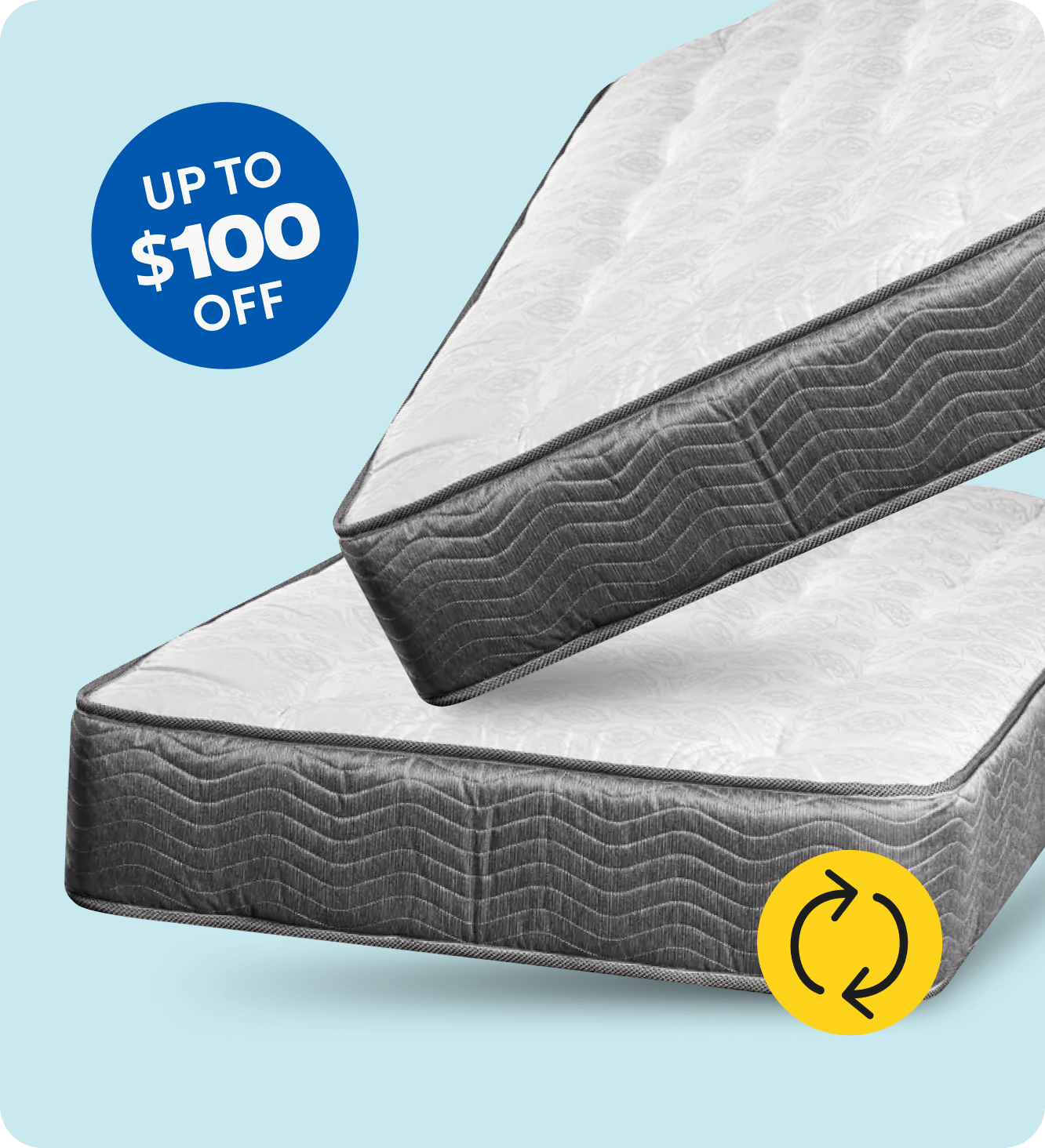 Agren Factory Direct Acton Mattress, up to $100 off. 