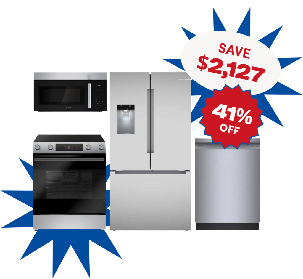 Bosch 4 Piece Kitchen Package, save $2,127. 41% off. 