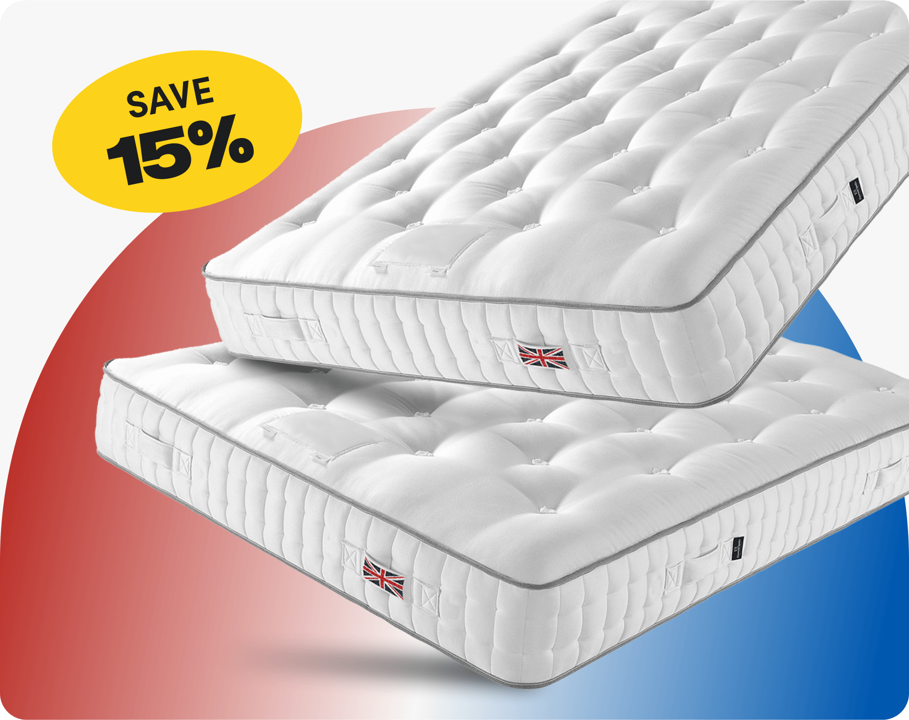 Save up to 15% on Harrison Spinks mattresses